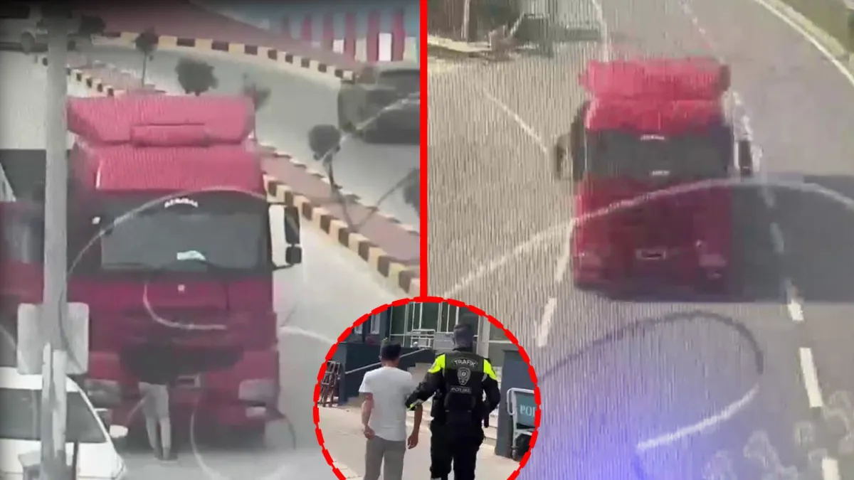 Hatay'da kuralları hiçe sayarak plakasını kapatan tır sürücüsüne rekor ceza!