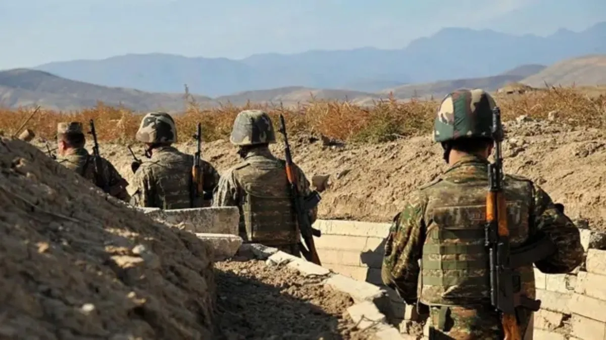 Ermenistan askerleri, Nahçıvan’daki Azerbaycan mevzilerine ateş açtı Ermenistan askerleri, Nahçıvan’daki Azerbaycan mevzilerine ateş açtı