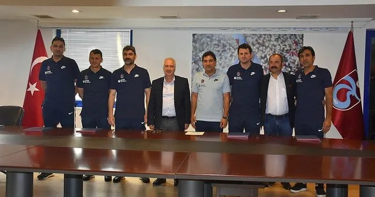 Trabzon’da yardımcı hocalar da imzaladı