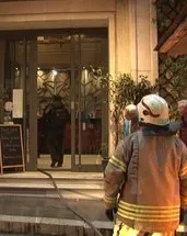 Beyoğlu’nda otelde korkutan yangın