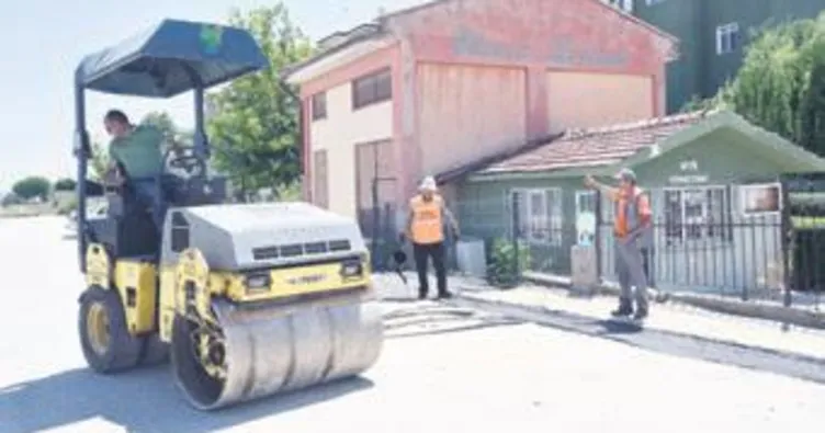 Mamak’ta altyapı atağı yapılıyor