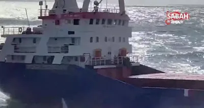 Rus askerlerinin Karadeniz’deki Türk gemisine girdiği anların görüntüleri yayınlandı | Video