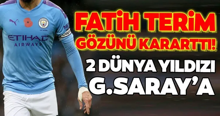Fatih Terim gözünü kararttı! Dünya yıldızları Galatasaray’a