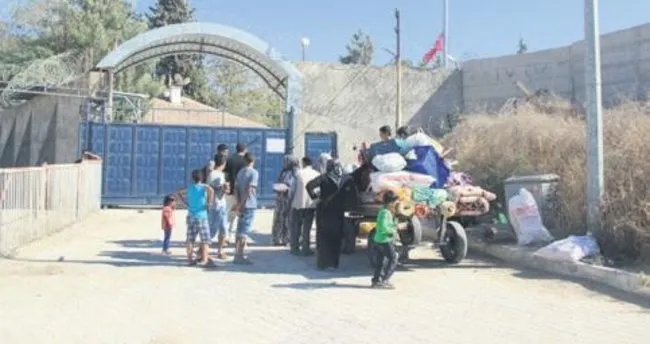 Cerablus’a Türkiye’den bin 770 Suriyeli döndü