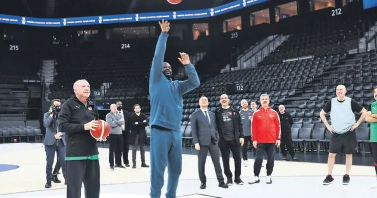 Başkan Erdoğan: 3 Shaquille O’Neal: 1