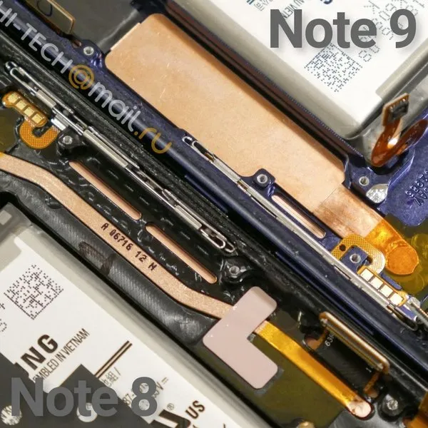 Galaxy Note 9’u parçalarına ayırdılar