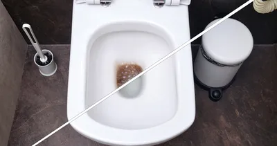 Sakın çamaşır suyu dökmeyin! Meğer klozet lekelerini çıkarmanın yolu çok başkaymış...
