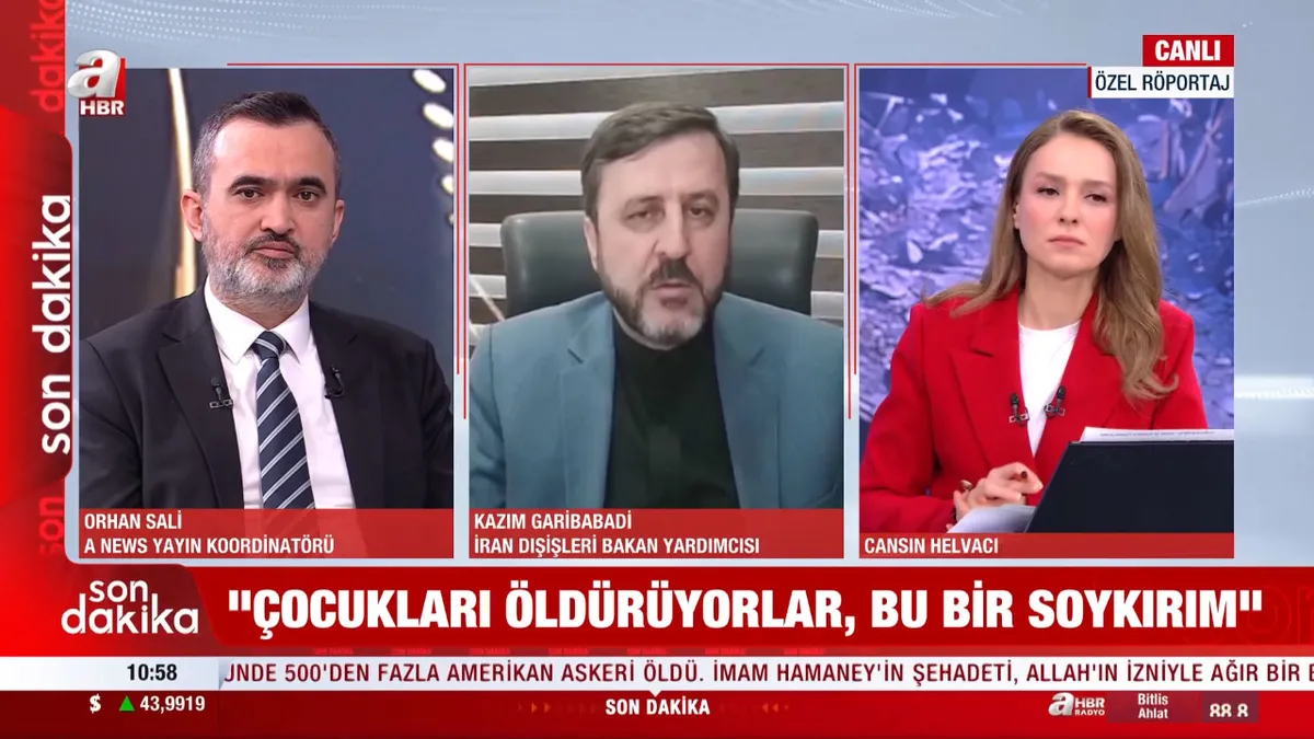 İran Dışişleri Bakan Yardımcısı Kazım Garibabadi: Türkiye ile ilişkilerimiz çok iyi İran Dışişleri Bakan Yardımcısı Kazım Garibabadi: Türkiye ile ilişkilerimiz çok iyi