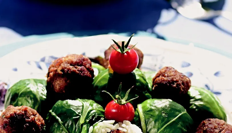 Pazılı Pilavlı Köfte