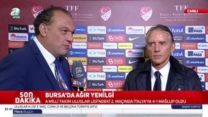 TIKLA İZLE | Roberto Mancini, Türkiye maçındaki galibiyeti yorumladı!