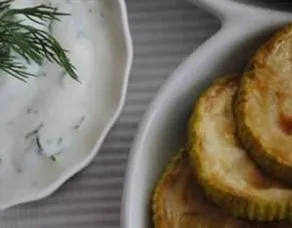 Yoğurt Soslu Kabak Kızartma