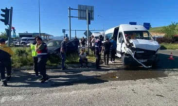 Bingöl’de trafik kazası: 9 yaralı