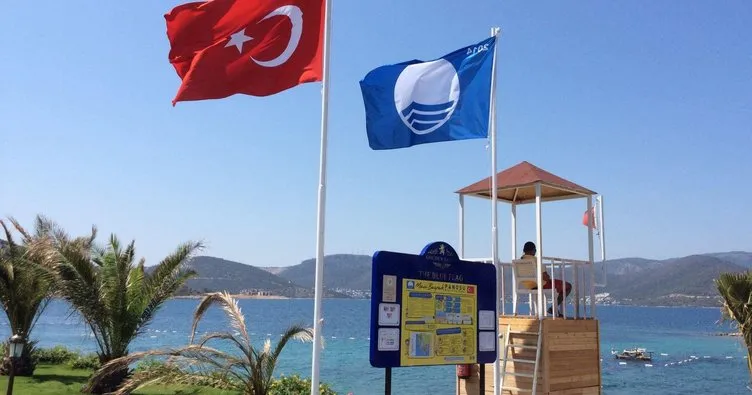 Türkiye mavi bayraklı plajda dünya üçüncüsü