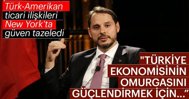 Türk-Amerikan ticari ilişkileri New York’ta güven tazeledi