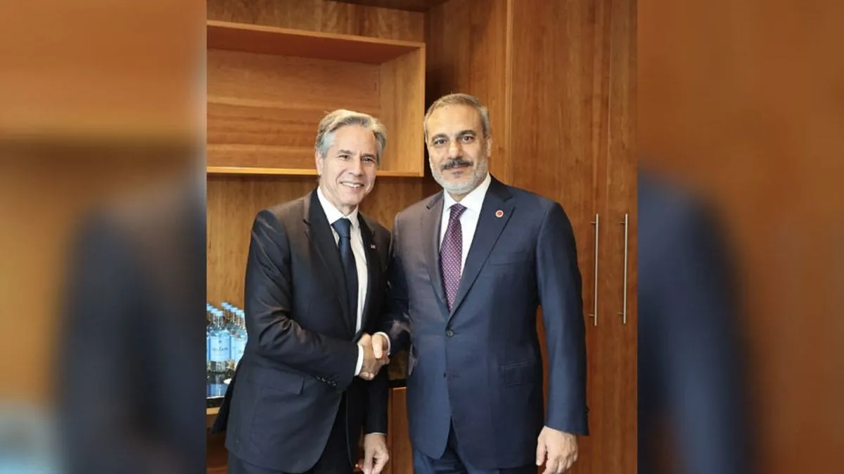 Dışişleri Bakanı Hakan Fidan, ABD'li mevkidaşı Blinken ile görüştü!