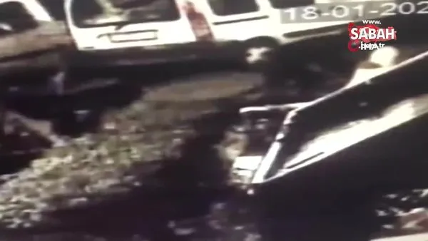 İstanbul’da pes dedirten hırsızlık: Kardan adamı böyle çaldılar | Video