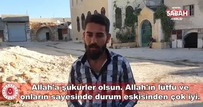 İdlib’deki Suriyelilerden Türk askerine teşekkür | Video