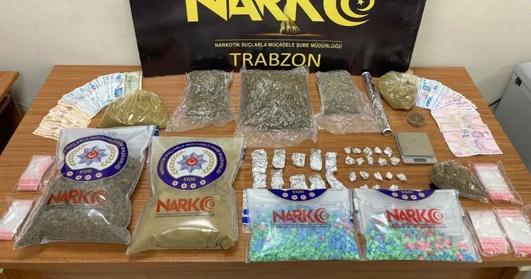 Trabzon’da uyuşturucuya geçit yok!