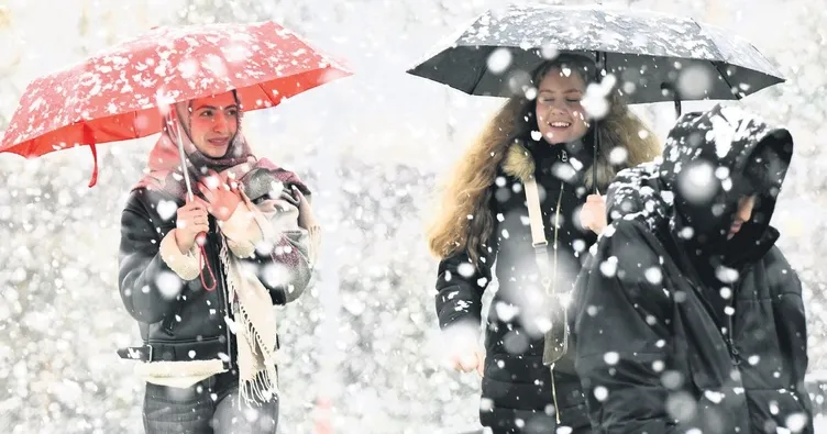 Fırtına vurdu geçti... Yine kar geliyor