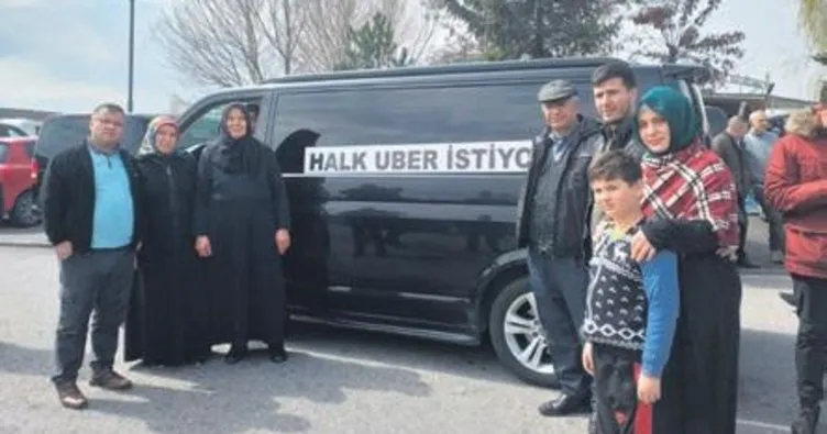 UBER sürücüleri Ankara’ya sokulmadı