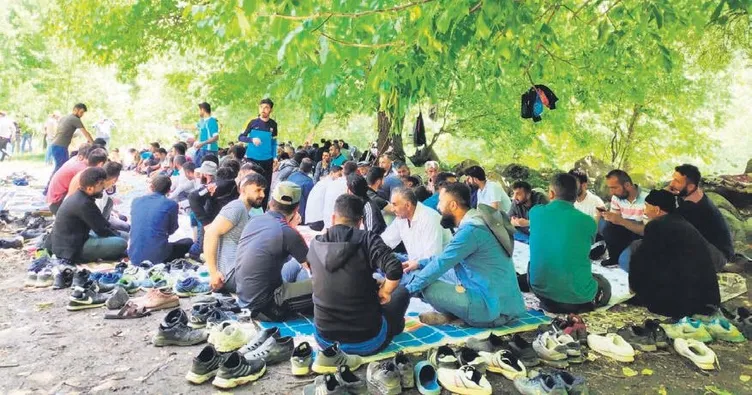 Dağlıca’da 200 kişilik piknik...