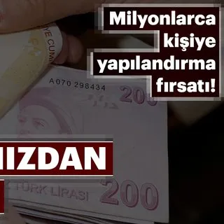 Kamuya borcu olanlara yapılandırma fırsatı