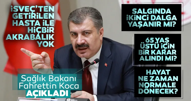 Son dakika: Kritik Bilim Kurulu Toplantısı'nın ardından Fahrettin Koca'dan önemli açıklamalar!