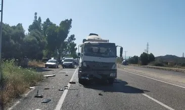 Milas-Söke yolunda feci kaza: 1 ölü, 13 yaralı #mugla