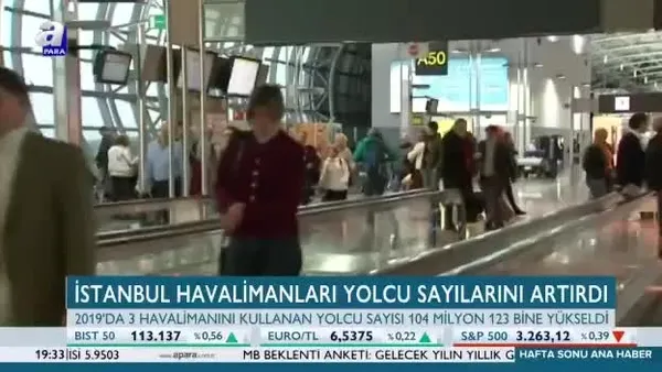 İstanbul havalimanları yolcu sayılarını artırdı