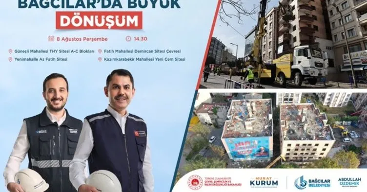 Bağcılar’da büyük dönüşüm başlıyor