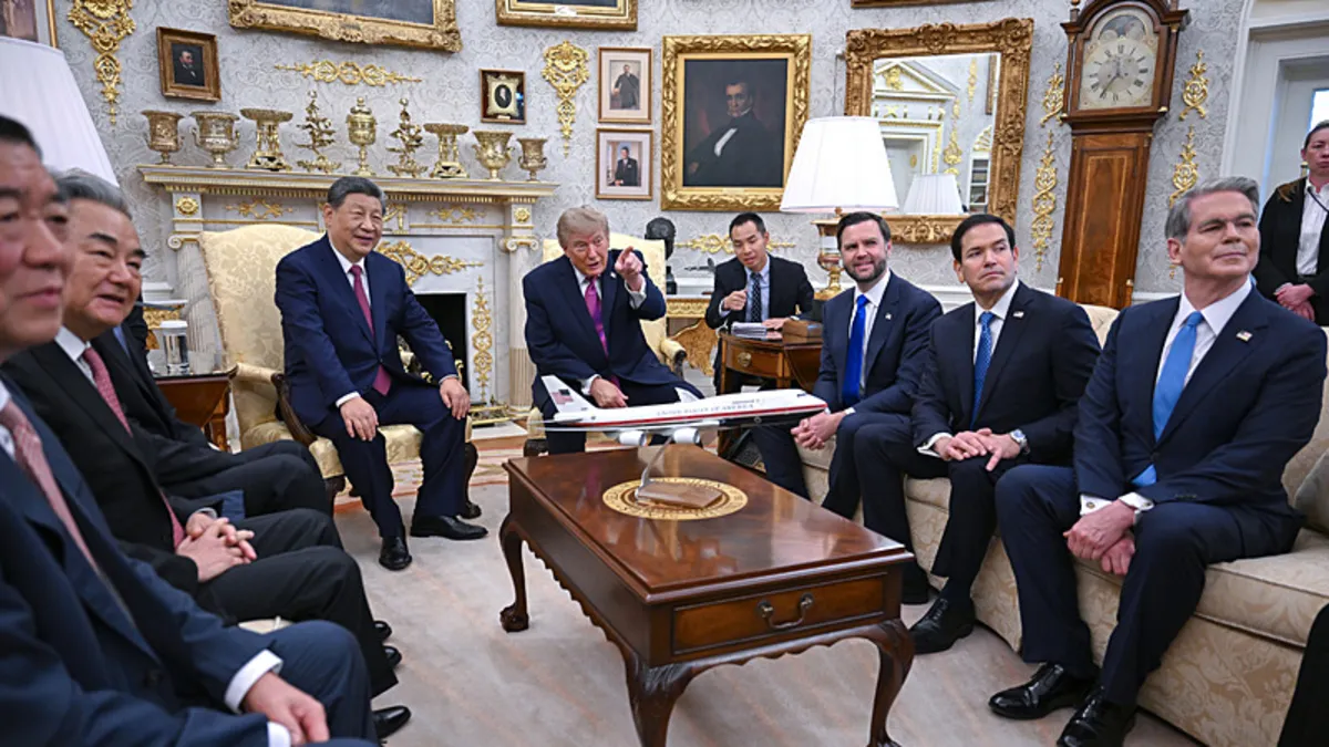 Beyaz Saray'da tarihi zirve! Trump ve Şi'den iş birliği mesajı haber görseli