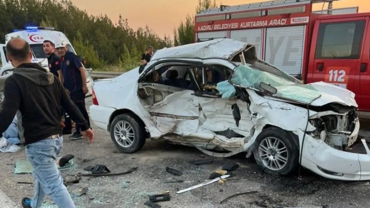 Osmaniye’de zincirleme kaza! 1 ölü 6 yaralı