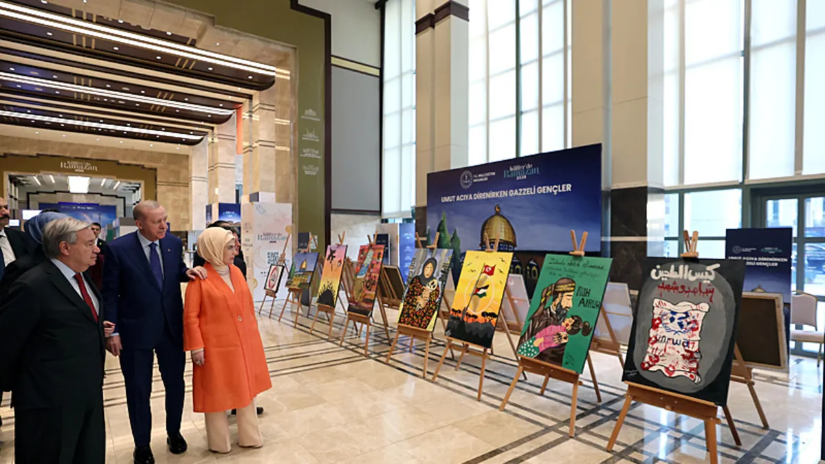 Emine Erdoğan’dan BM Genel Sekreteri Guterres’e verilen ödüle ilişkin paylaşım! Emine Erdoğan’dan BM Genel Sekreteri Guterres’e verilen ödüle ilişkin paylaşım!