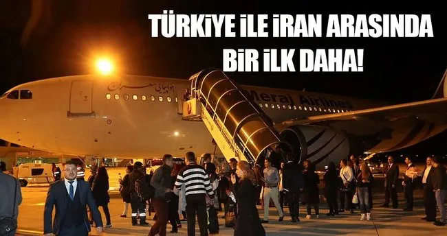 İran’dan Denizli’ye ilk charter uçak seferleri başladı