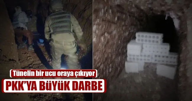 Nusaybin’de Suriye’ye açılan tünel bulundu