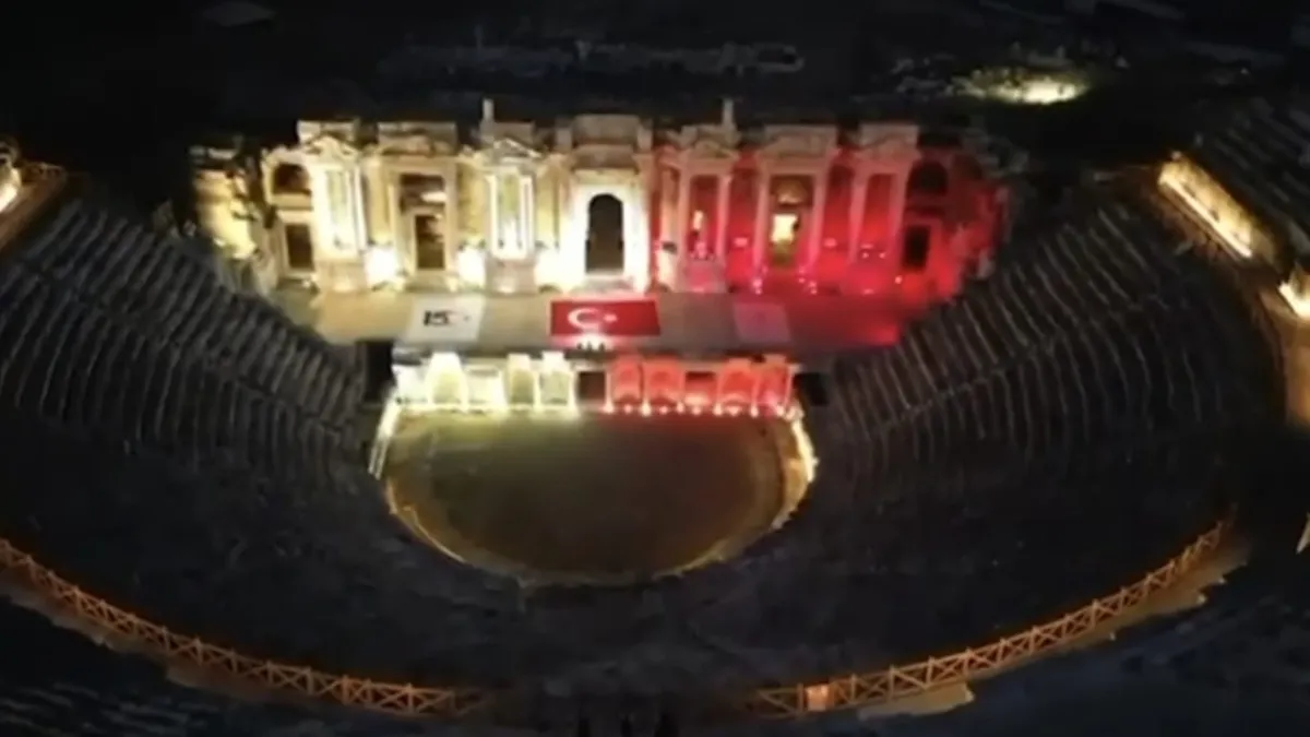 15 Temmuz’un şanlı mirası Pamukkale’de yaşatıldı! 15 Temmuz’un şanlı mirası Pamukkale’de yaşatıldı!