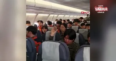 Güney Kore ekibine dönüş uçağında duygulandıran teşekkür! | Video
