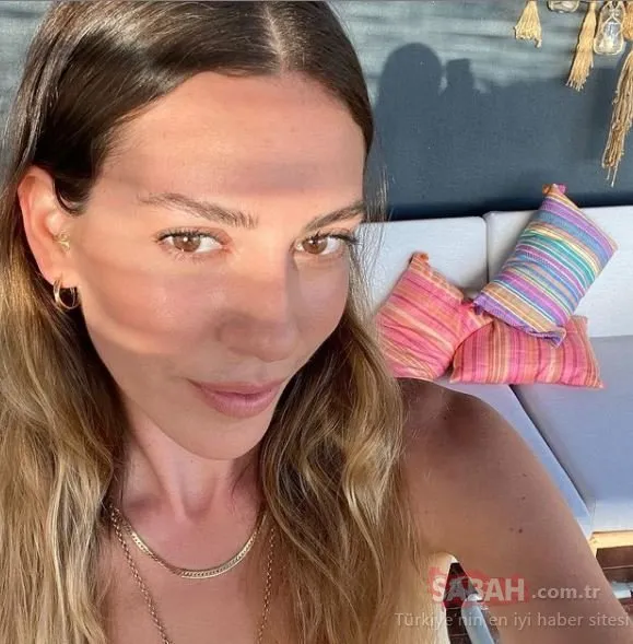 34 yaşına giren Sinem Kobal�dan pazar pozu! Doğal güzelliğini