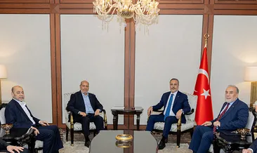 Bakan Fidan, Hamas heyetini kabul etti