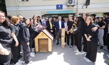 Fenerbahçe Lisesi’nin anlamlı projesine Tuba Durgut ve Hilmi Türkmen’den tam destek