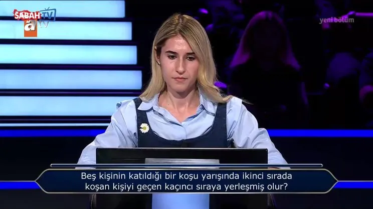 Ödül alamadı ama o soru akıllarda kaldı! Milyoner'de herkesi yanıltan o soru!