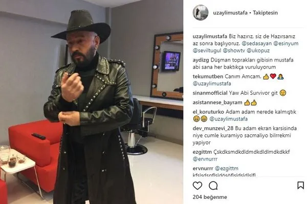 Ünlü isimlerin Instagram paylaşımları (26.01.2018)