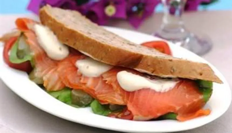 Taşınabilir lezzet "sandviç"