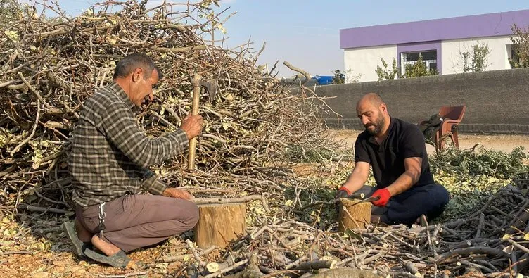 Suruç köylerinde kış hazırlıkları başladı