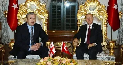 Cumhurbaşkanı Erdoğan, Gürcistan Başbakanı Kvirikaşvili’yi kabul etti!