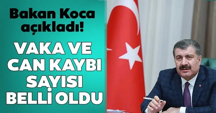 Son dakika haberi... Sağlık Bakanı Fahrettin Koca Türkiye’deki son corona virüsü vakalarını açıkladı
