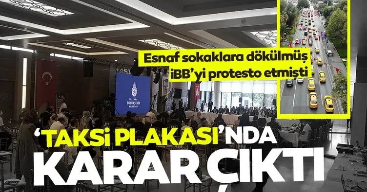 SON DAKİKA... İstanbul’da 6 bin yeni taksi teklifi reddedildi! Alt komisyona sevk kararı