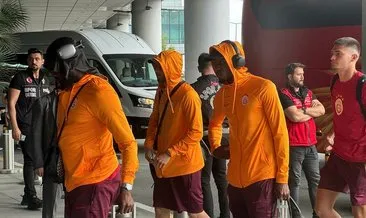 Galatasaray kafilesi Konya’ya geldi