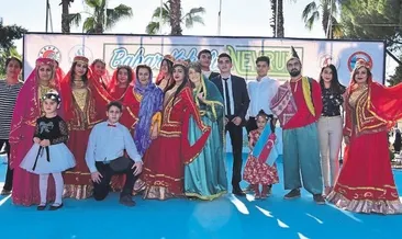 Baharın gelişine renkli kutlama