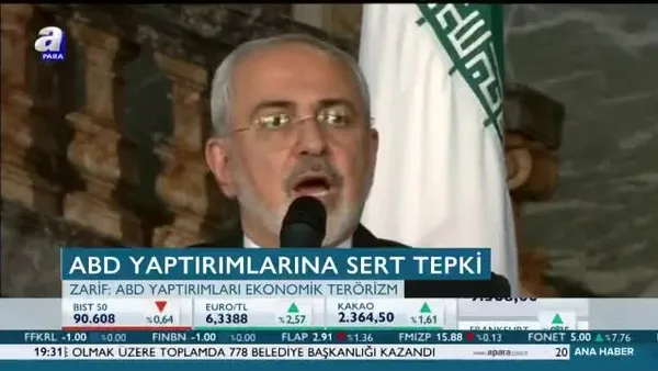 ABD yaptırımlarına İran'dan sert tepki